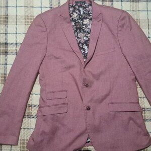 Dover Notch Jacket - slim fit - Dusty Pink Formal Suit Jacket Unisex Mens Womens